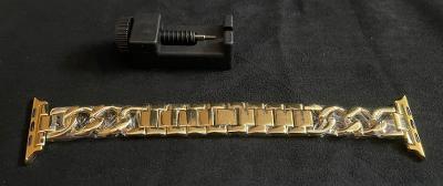 Gold Cuban iWatch Band