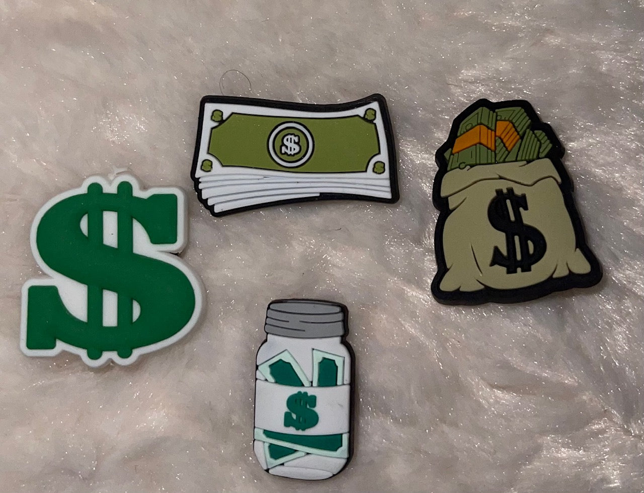 Cash Jibbitz