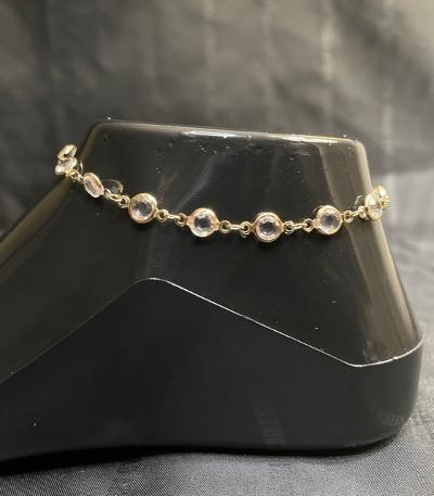 Eye Diamond Anklet